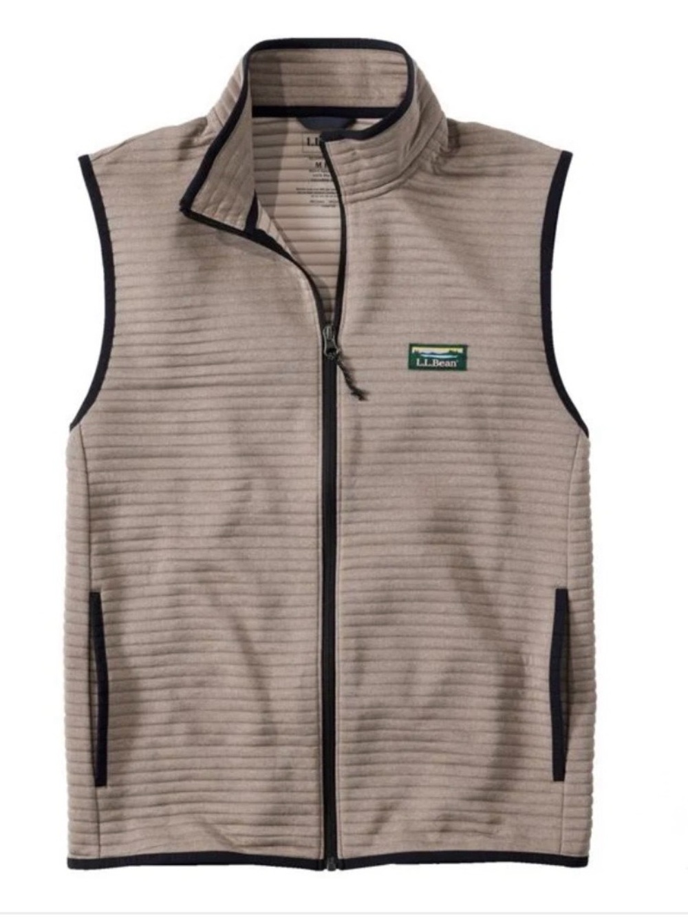 New! L.L. Bean Men's Airlight Vest. Putty. Size XXL